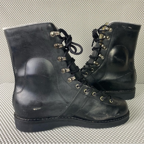 Lara Saut Paraboots Boots Mens US 8.5 EU 41.5 Black Gothic Made In France main image 7